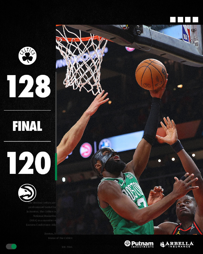  凯尔特人双探花合力击退热火