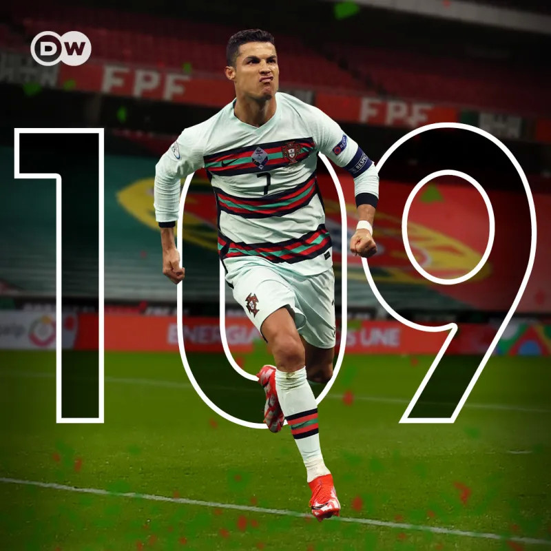  葡萄牙老将C罗梅开二度助球队登顶欧国联积分榜